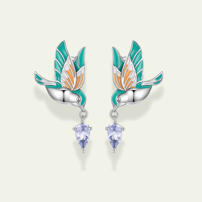 Nature Songbird Earrings|BAMOER