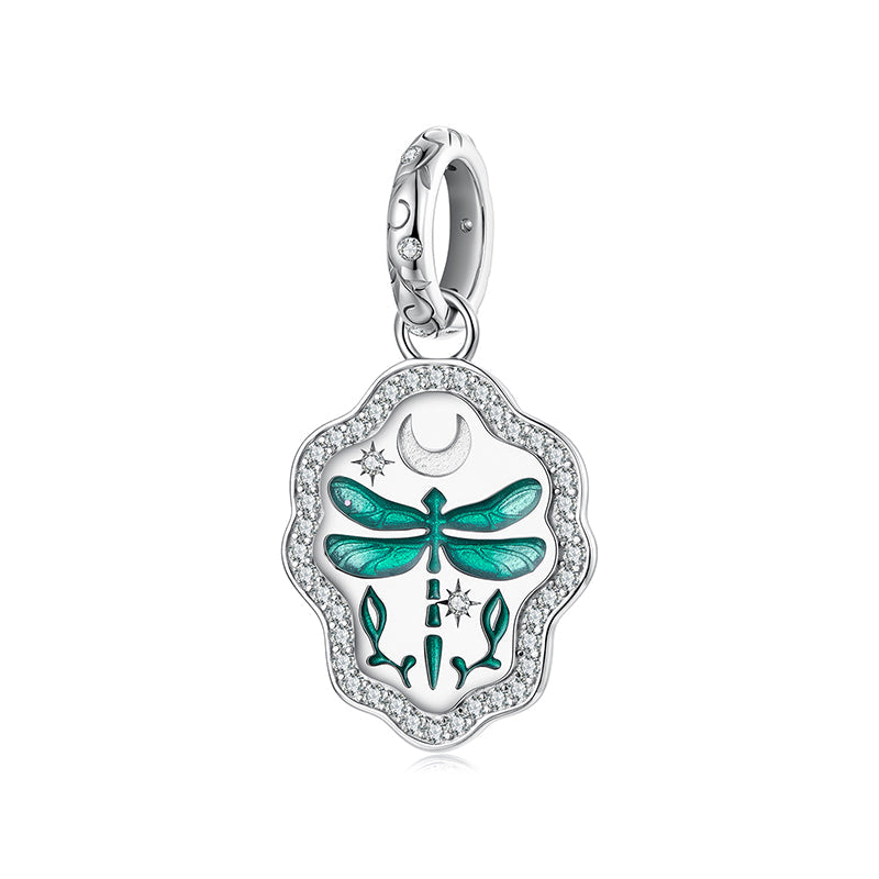 Bamoer Metamorphic Wings – 925 Silver Butterfly & Dragonfly Charms