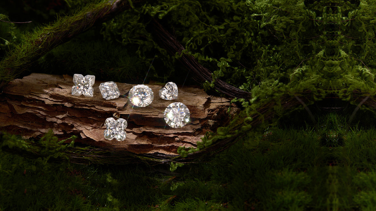 what is moissanite,bamoer moissanite main stone picture