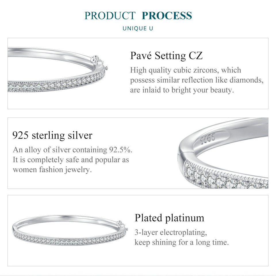 Pavé Bangle Bracelet