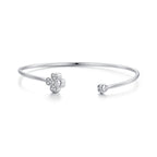 Lucky Clover Cuff Bracelet