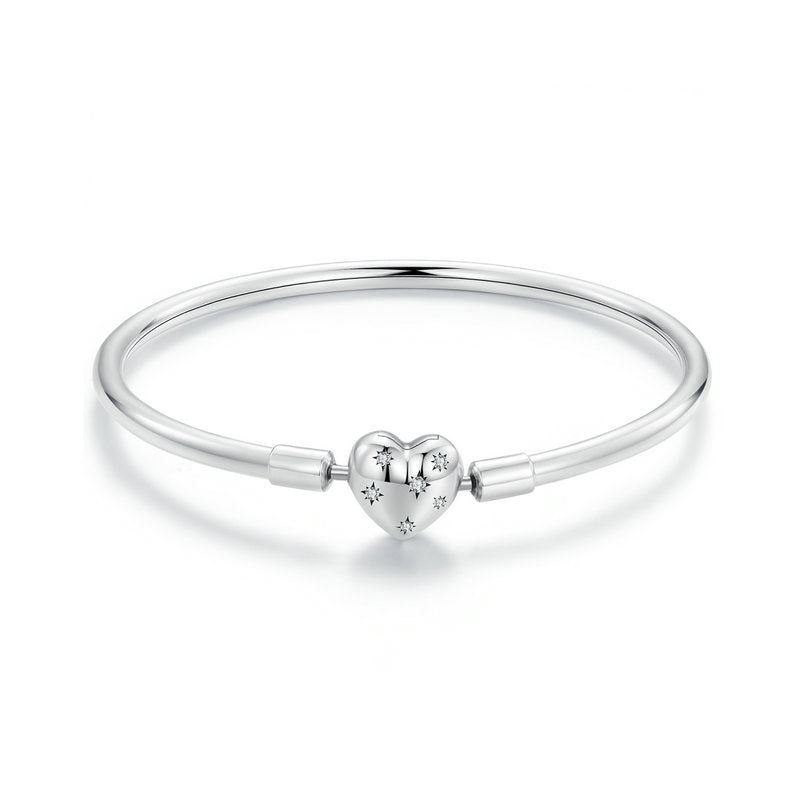 Starry Heart Bangle