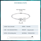 Starry Heart Bangle