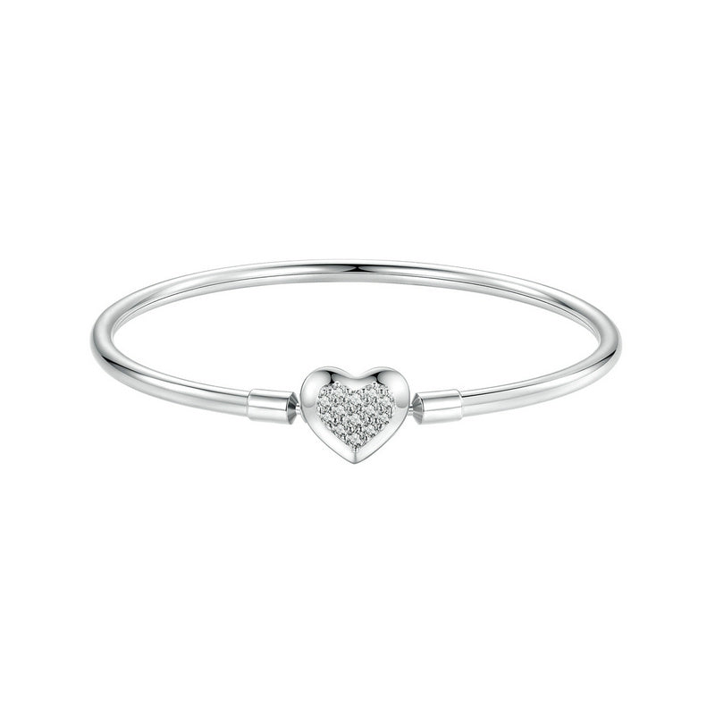 Sparkling Heart Bracelet