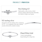 Sparkling Heart Bracelet