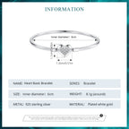Sparkling Heart Bracelet