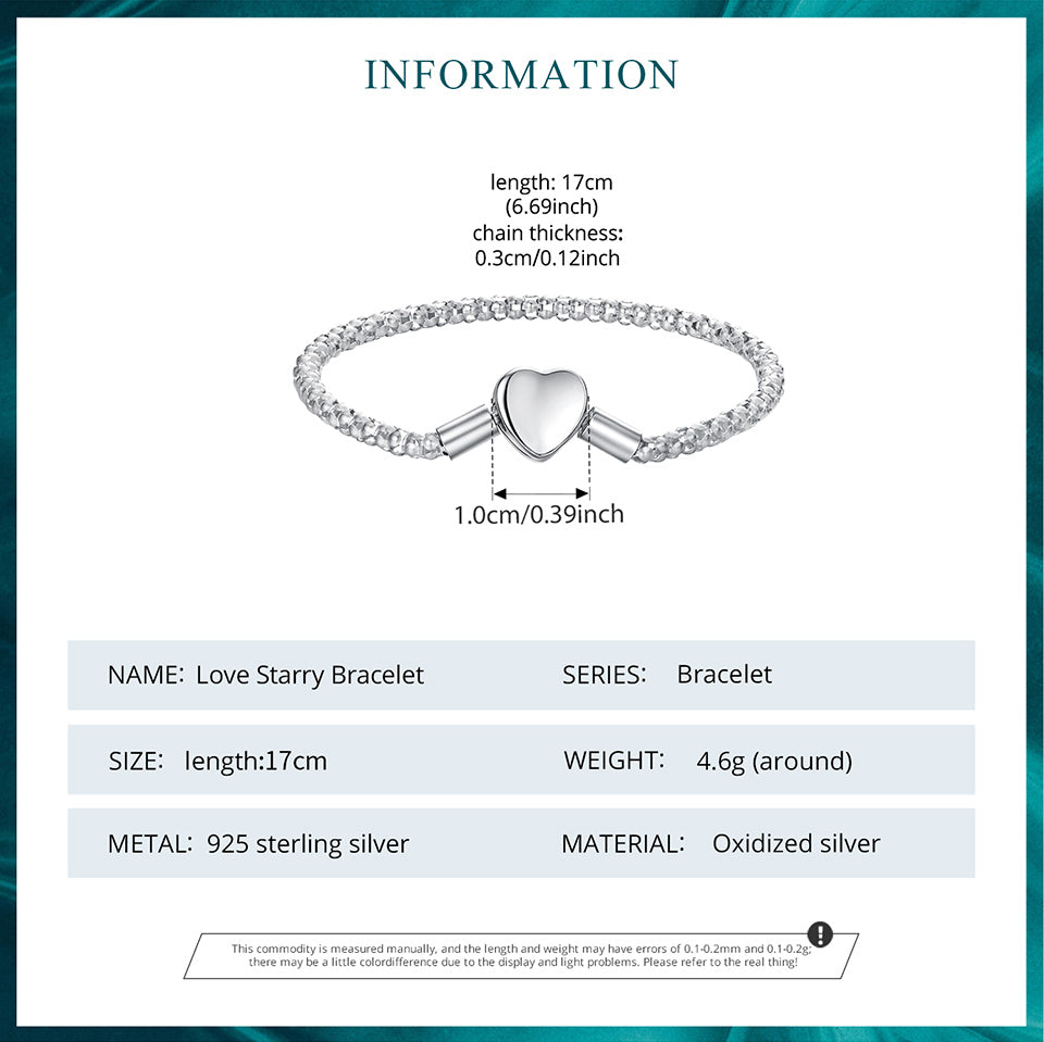 Heart Stardust Bracelet