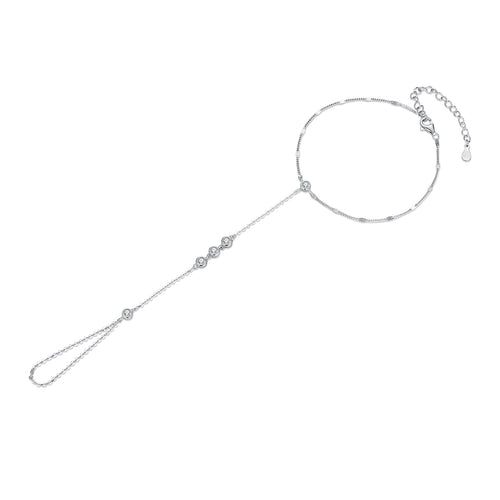Bezel Station Bracelet - Bamoer jewelry official store