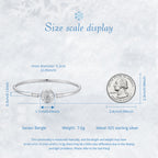 Snowflake Bangle Bracelet
