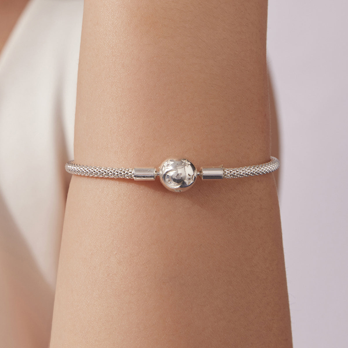 Star & Moon Charm Base Bracelet