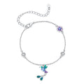 BAMOER Hummingbird Blossom Bracelet