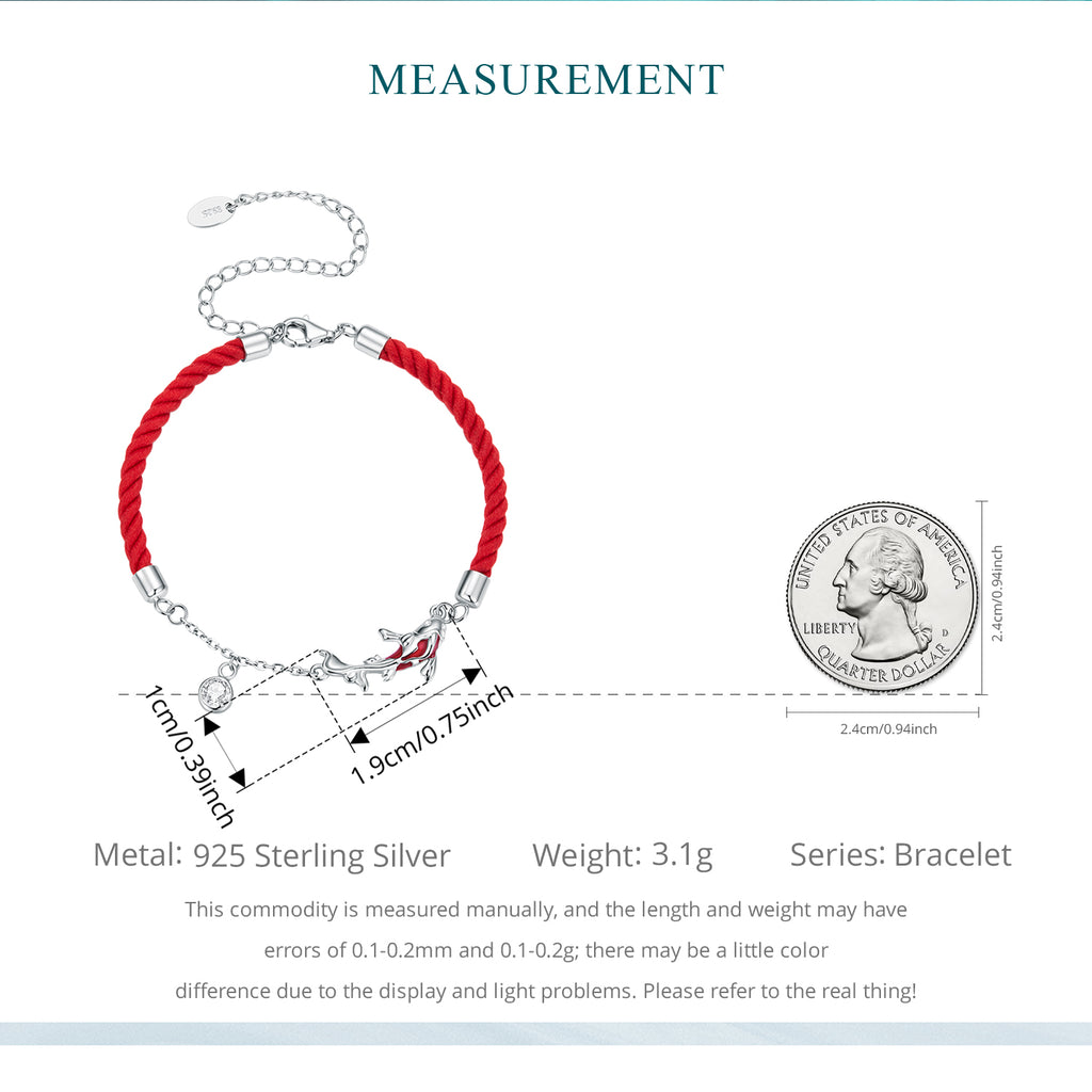 Koi Red String Bracelet