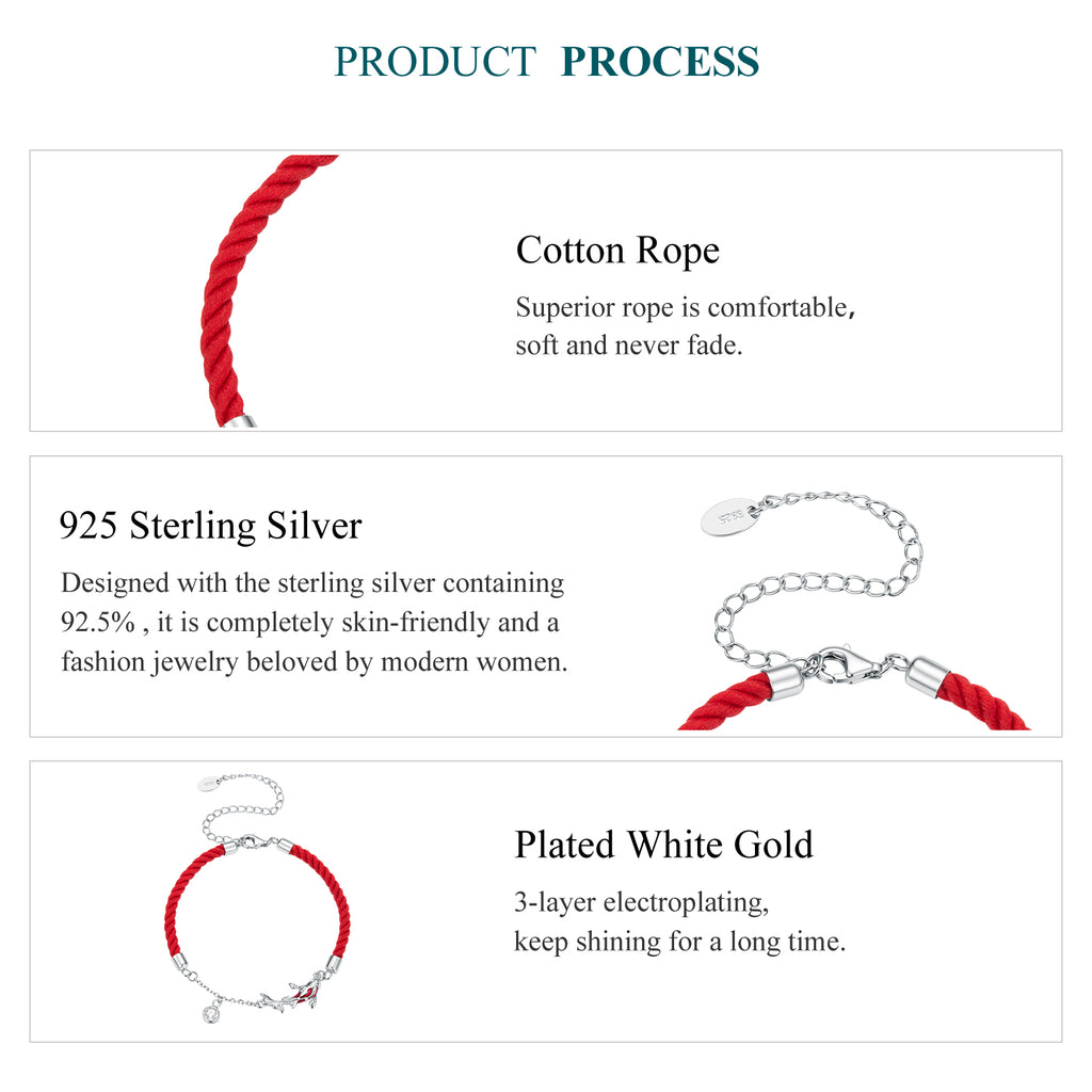 Koi Red String Bracelet