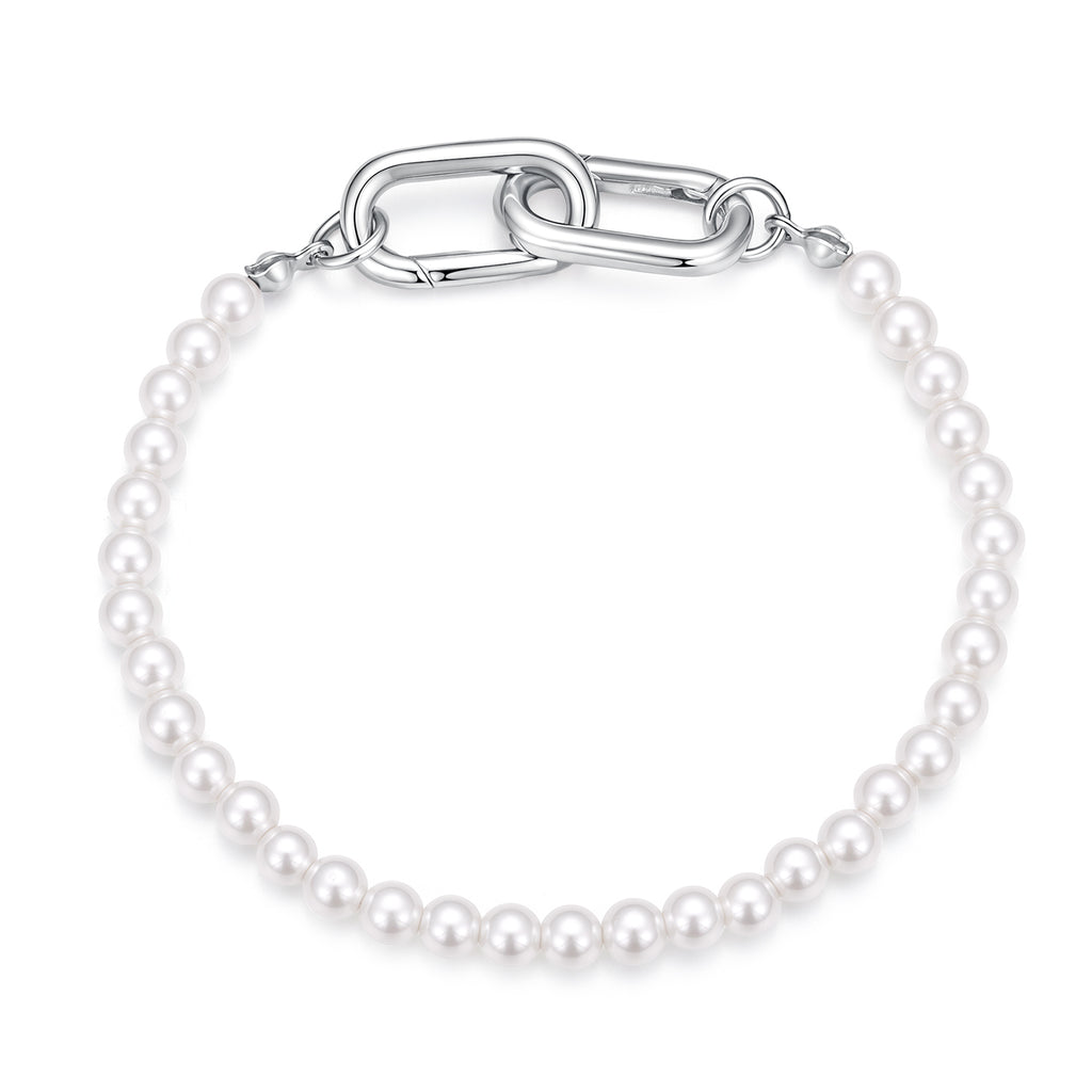 Pearl Charm Base Bracelet