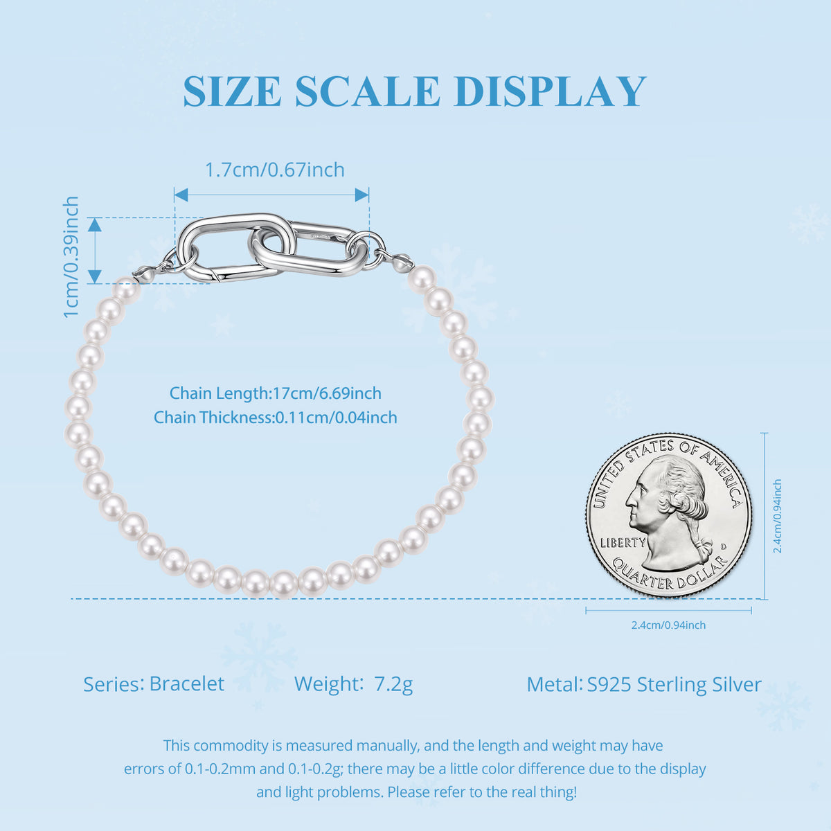 Pearl Charm Base Bracelet