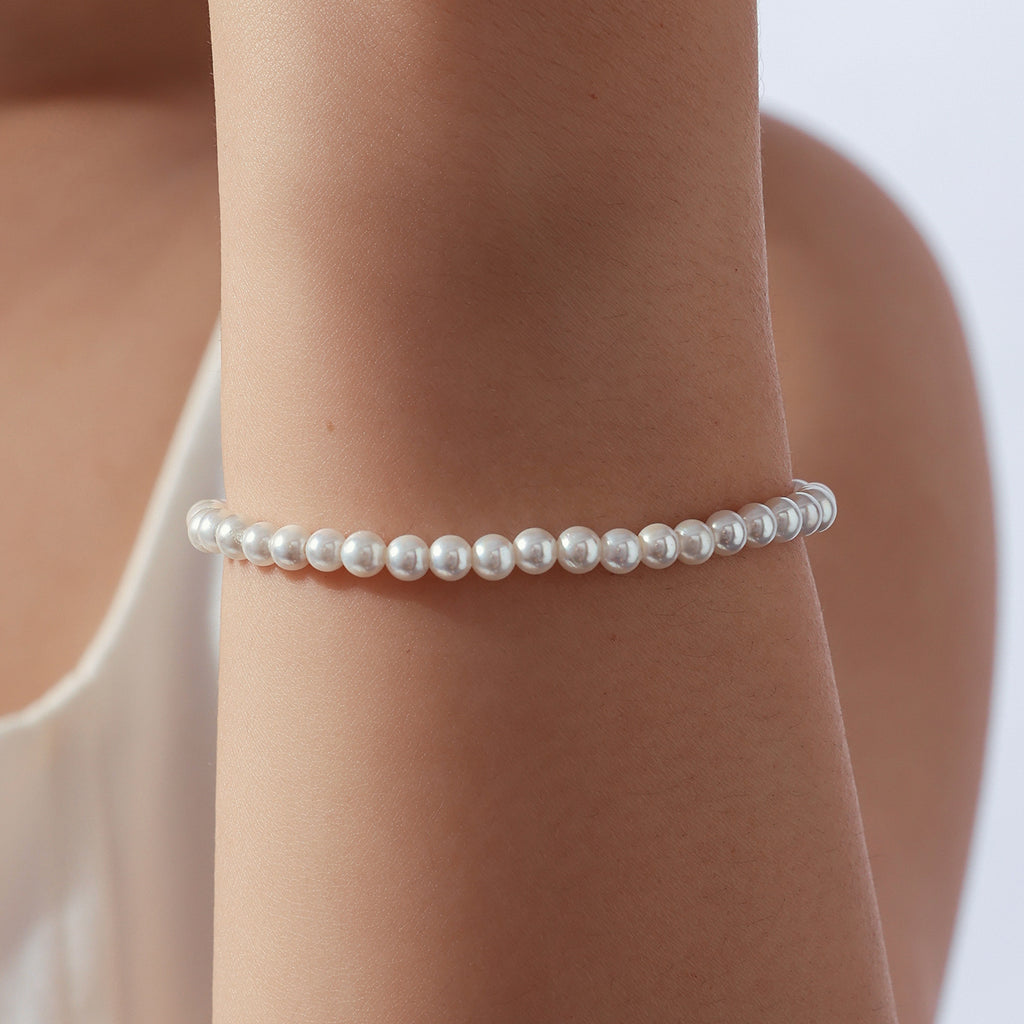 Pearl Charm Base Bracelet