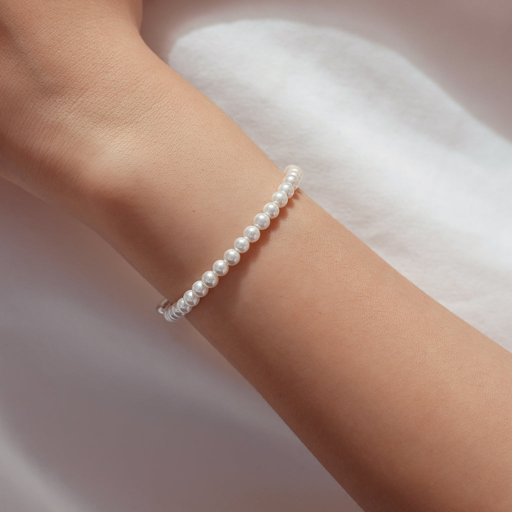 Pearl Charm Base Bracelet