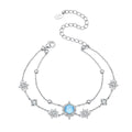 Snowflake Double-Layer Bracelet