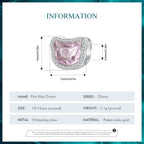 Pink Cat Charm - Bamoer jewelry official store