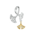 Ginkgo Leaf Charm