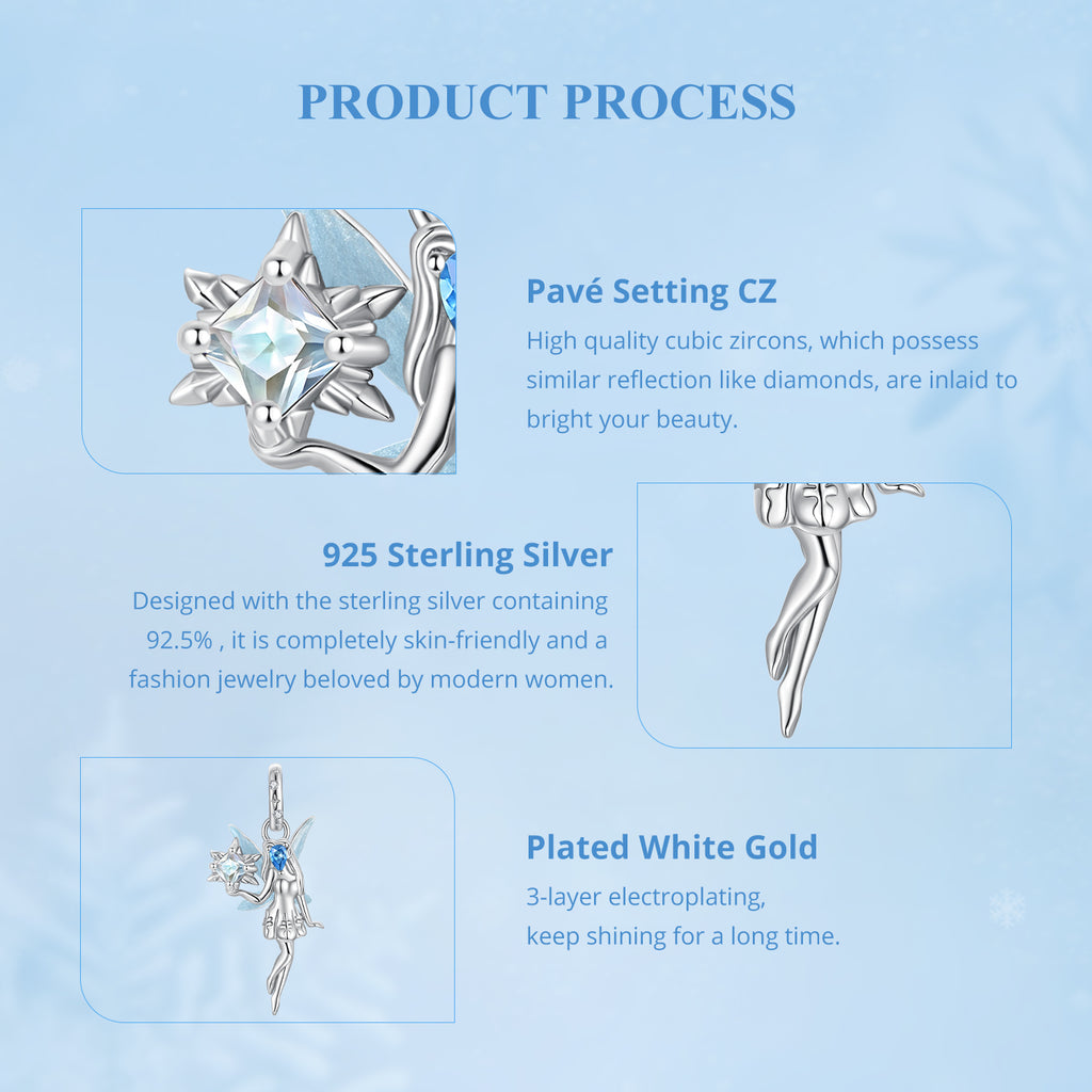 Ice Fairy Dangle Charm