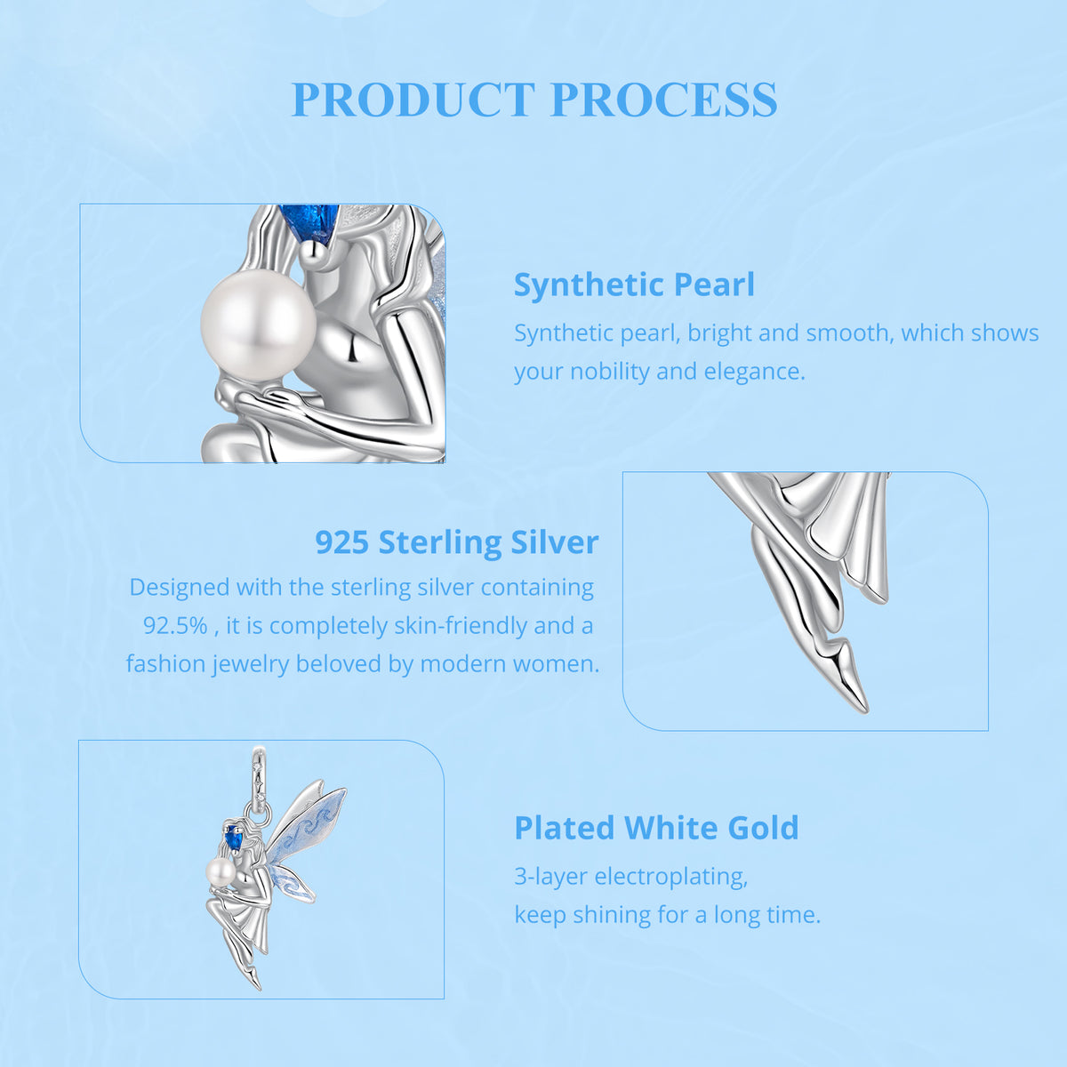 Ocean Fairy Dangle Charm