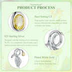 Vine Leaf Dewdrop Charm