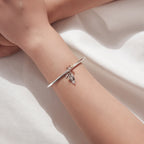 Vine Leaf Dewdrop Charm
