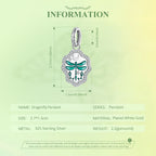 Celestial Dragonfly Charm