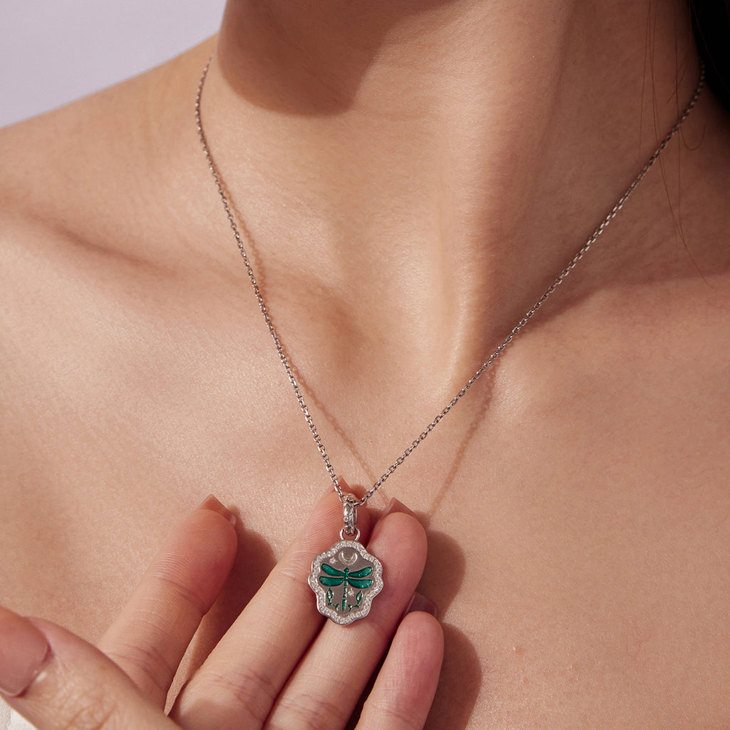 Celestial Dragonfly Charm