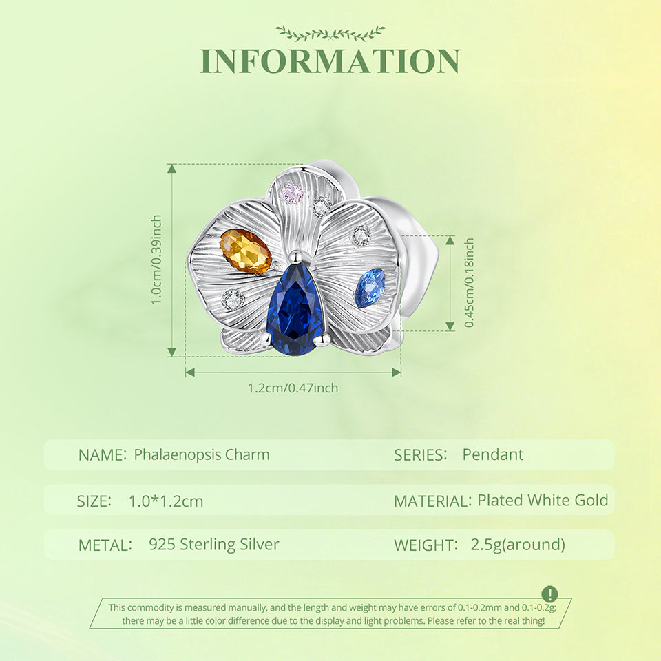 Tri-Color Petal Charm