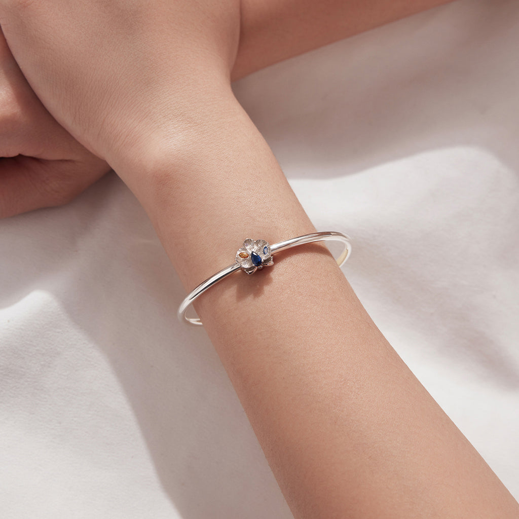 Tri-Color Petal Charm