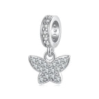 Pavé Butterfly Dangle Charm