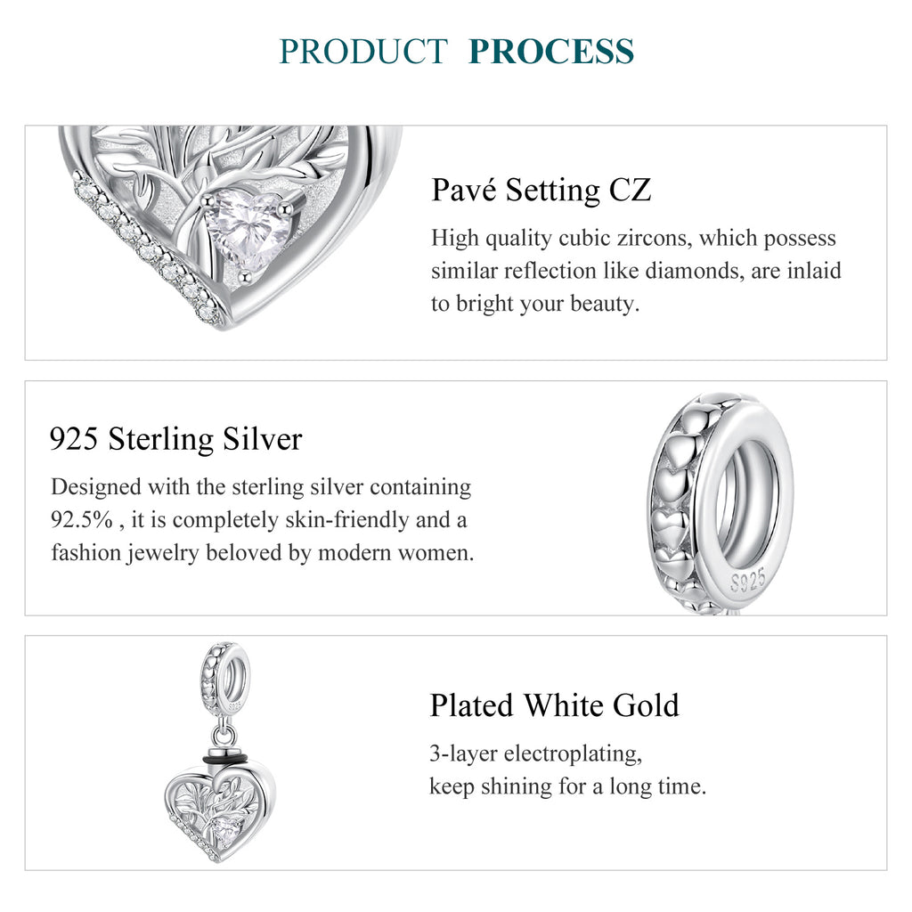 Tree of Life Urn Charm