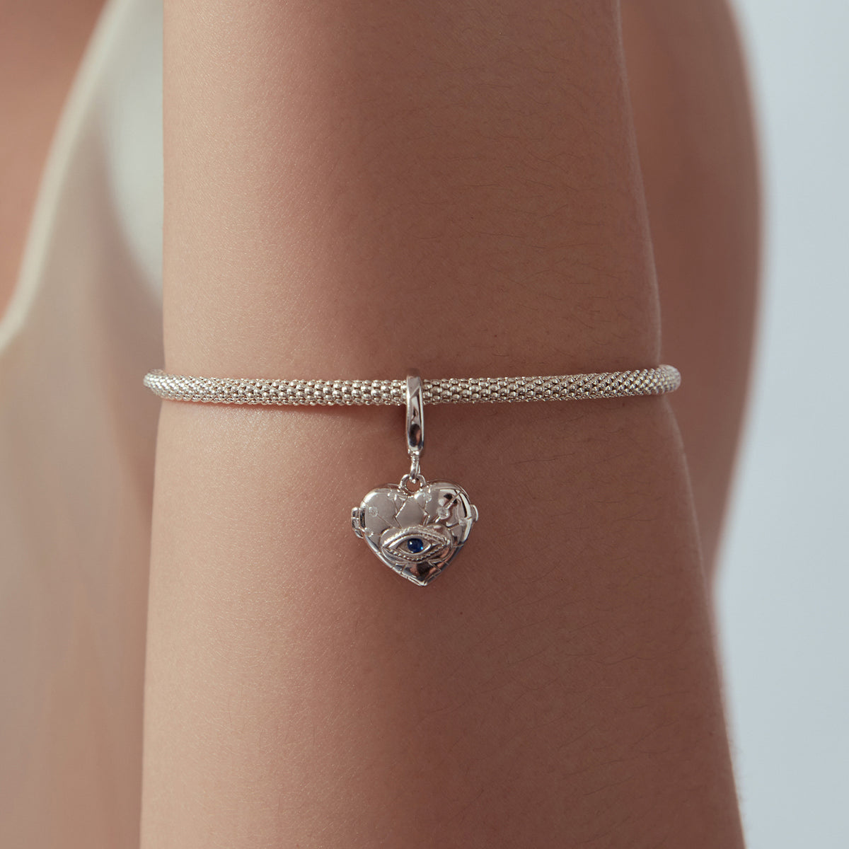 Evil Eye Photo Locket