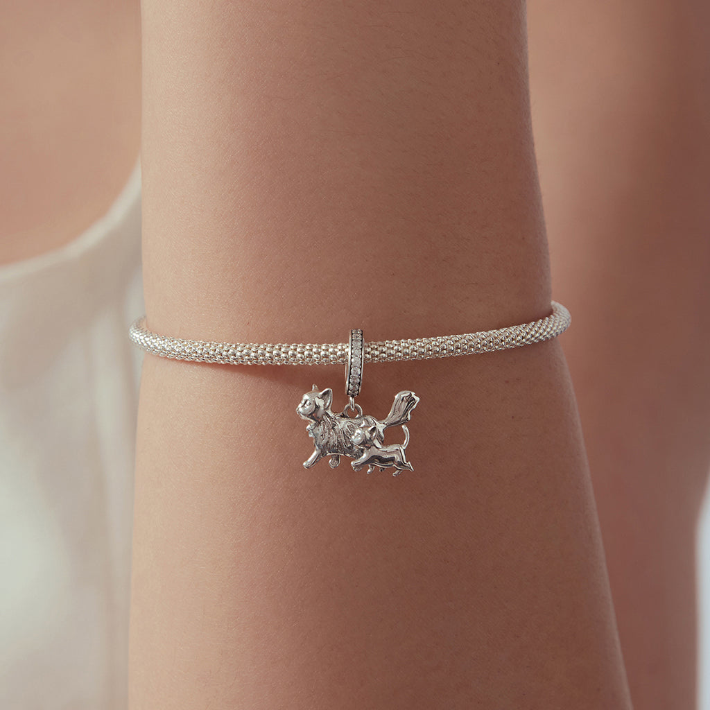 Mother & Kitten Charm