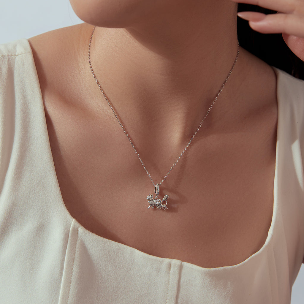 Mother & Kitten Charm