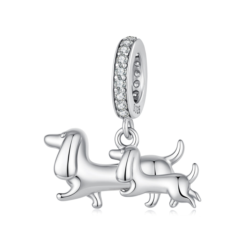 Dachshund Mother & Puppy Charm