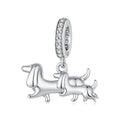 Dachshund Mother & Puppy Charm
