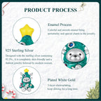 Christmas Tree Bear Charm