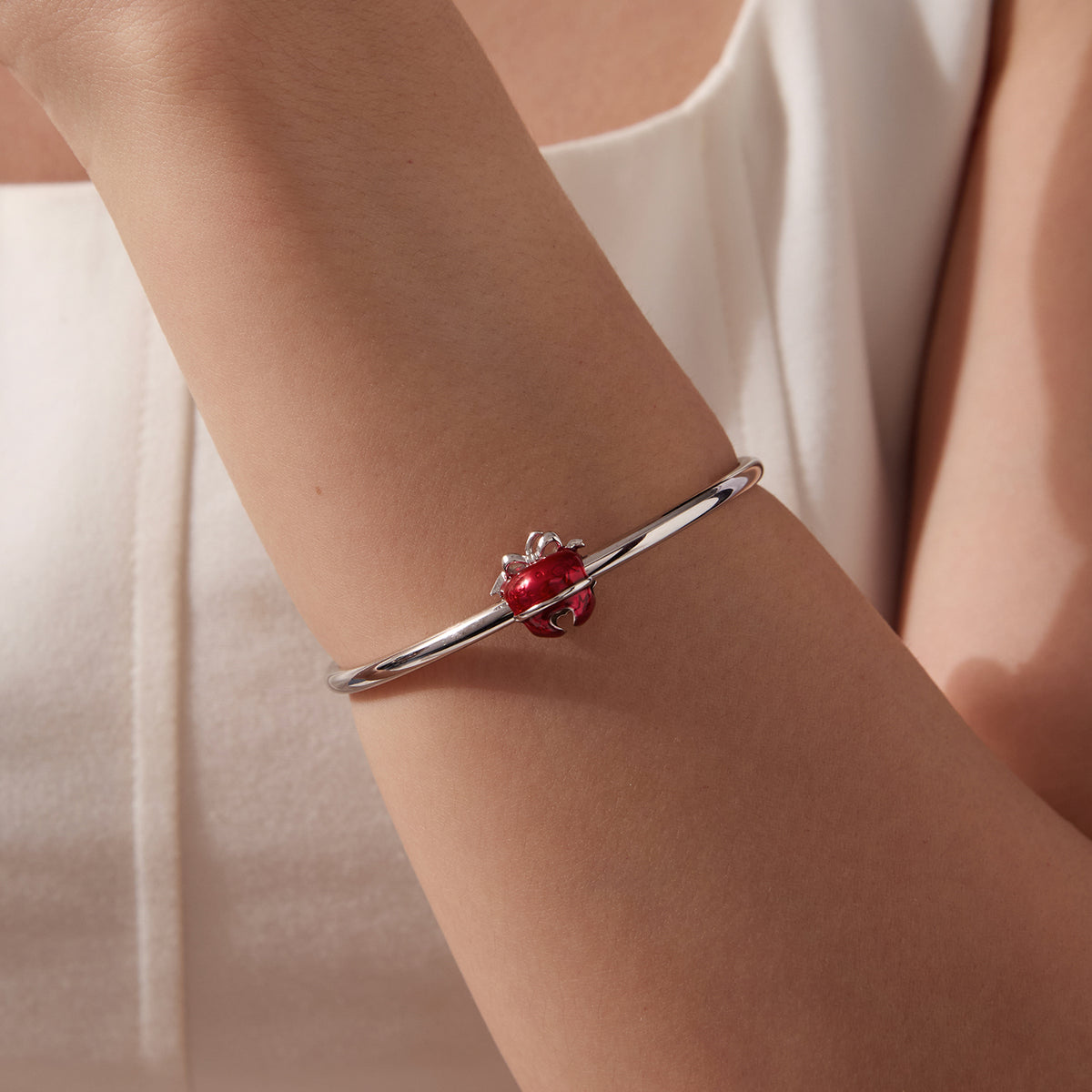 Christmas Apple Charm