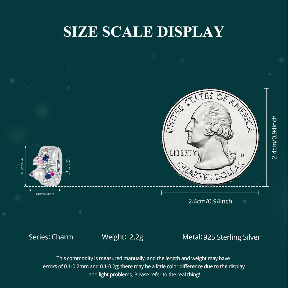 Christmas Tree Silicone Stopper Bead