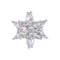 Ice Blue Snowflake Charm
