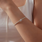 Ice Blue Snowflake Charm