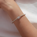 Ice Blue Snowflake Charm