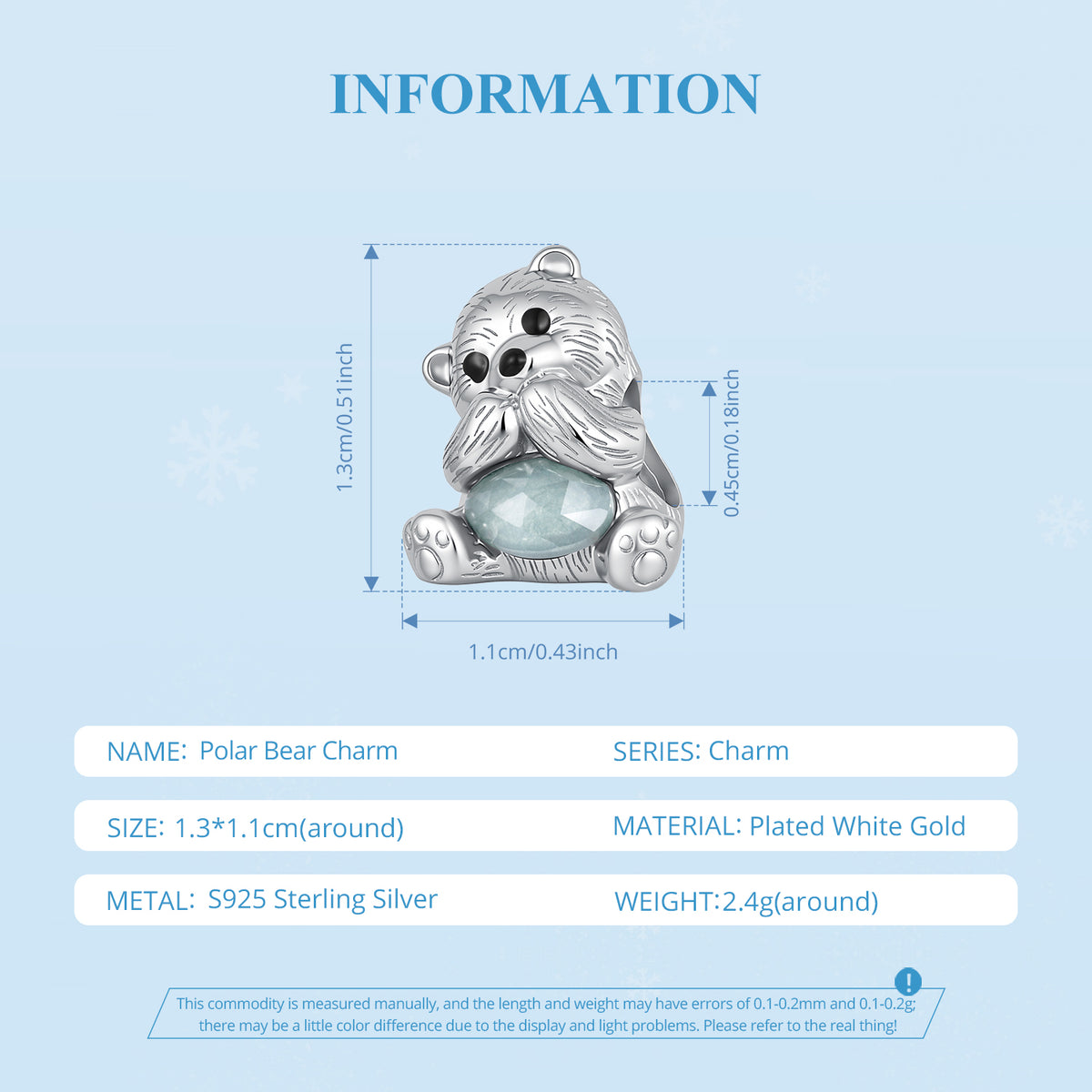 Polar Bear Charm