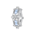 Snowflake Silicone Stopper Bead