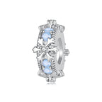 Snowflake Silicone Stopper Bead