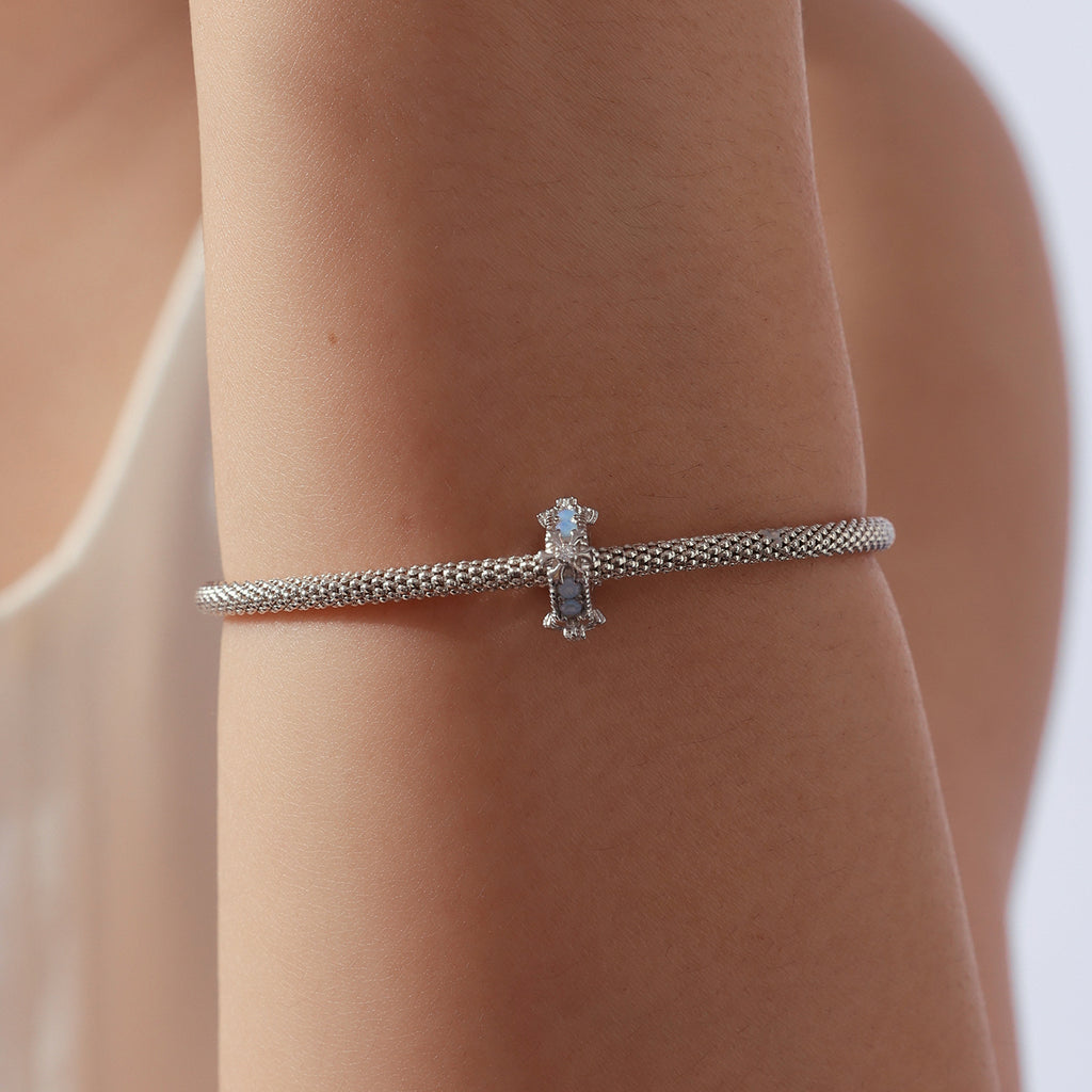 Snowflake Silicone Stopper Bead