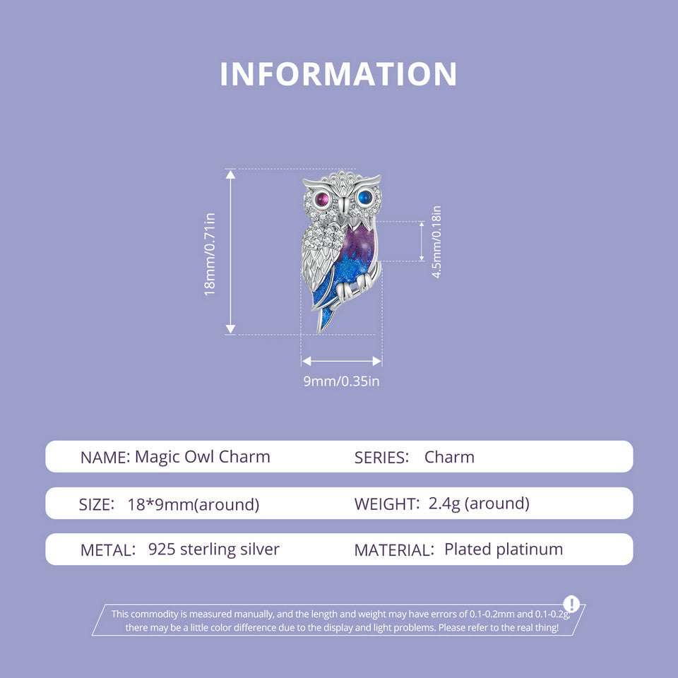 Magic Owl Charm
